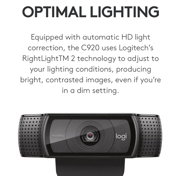 Logitech C920 Pro HD Webcam 1080p - Picture 10 of 16